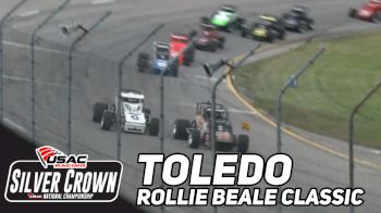 Highlights | 2023 USAC Rollie Beale Classic at Toledo Speedway