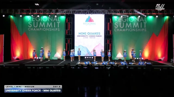 University Cheer Force - Mini Quakes [2026 L1 Mini - Medium Day 2] 2026 ...