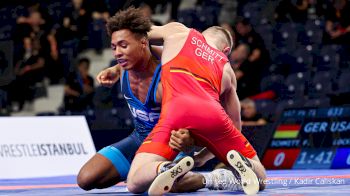 71 kg 1/8 Final - Felix Schmitt, Germany vs Ladarion Lockett, United States