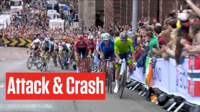 Pogacar Attacks, Trentin Crashes Worlds 2023