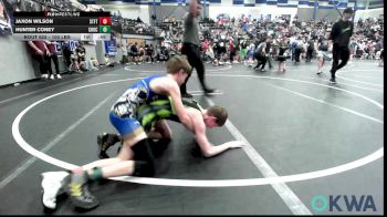100 lbs Consi Of 4 - Jaxon Wilson, Standfast vs Hunter Coney, Choctaw Ironman Youth Wrestling