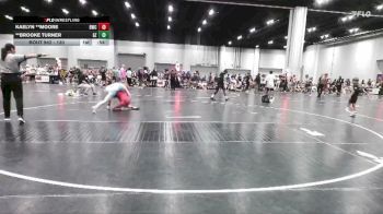 130 lbs Round 2 - **Brooke Turner, Ground Zero vs Kaelyn **Moore, Bulldawgs Wrestling Club