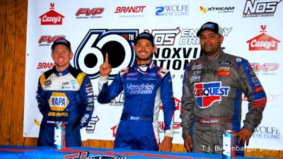 Kyle Larson And Brad Sweet Describe What It's Like To Win Knoxville Nationals