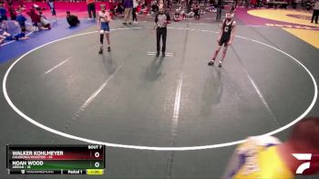 115 lbs Semis & 1st Wrestleback (8 Team) - Aaren Kulas, Caledonia/Houston vs Cole Erlandson, Adrian