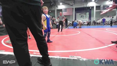66 lbs Rr Rnd 3 - Ezra Fisher, Tiger Trained Wrestling vs Barrett Kennell, Tiger Trained Wrestling
