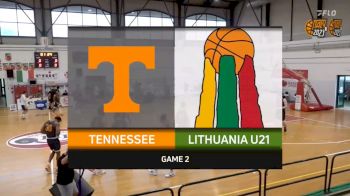 Replay: Tennessee Vs. Lithuania U21 - Game 2 | 2023 Foreign Tour