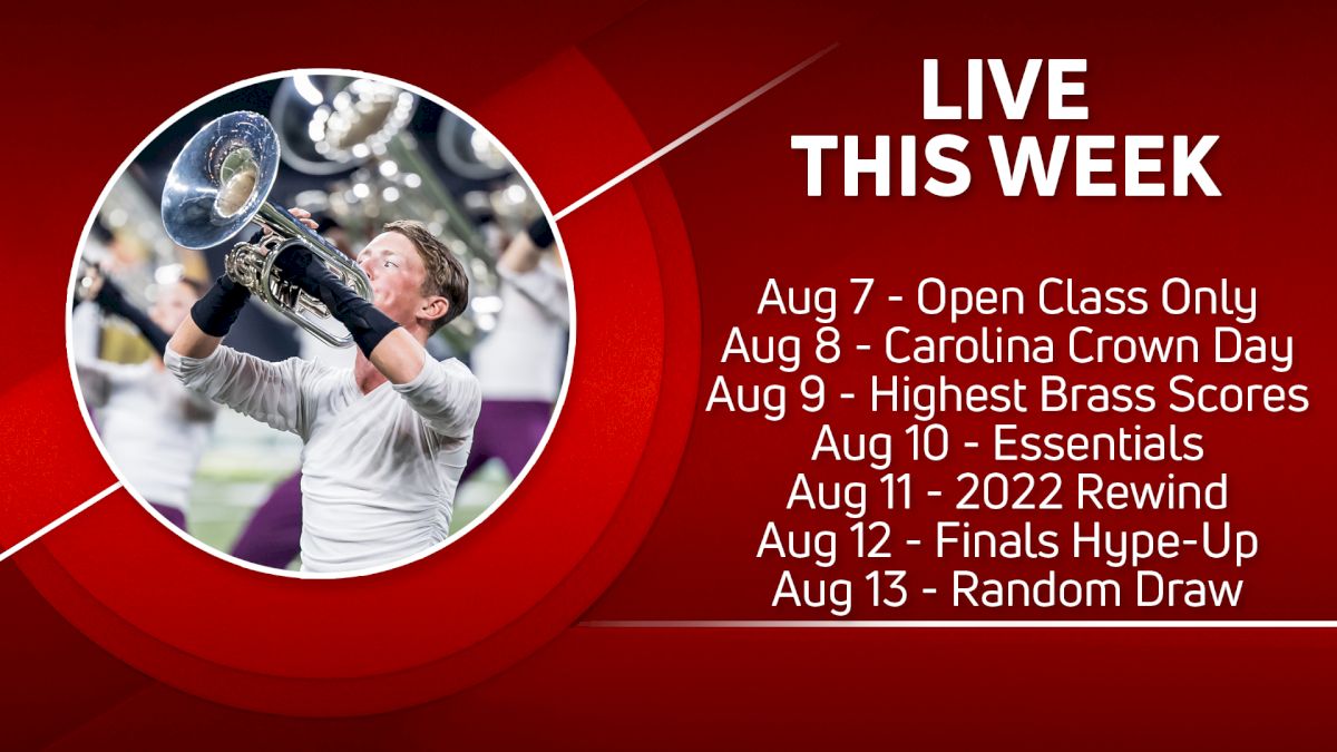 What's Streaming on FloMarching Radio This Week, August 7-13