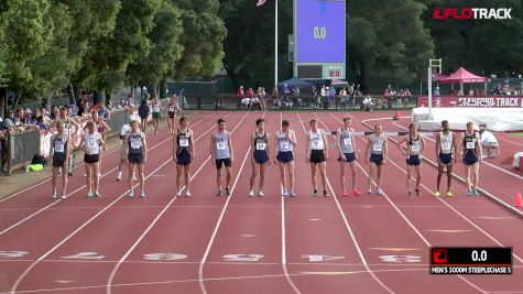 Men's 3k Steeplechase, Heat 2