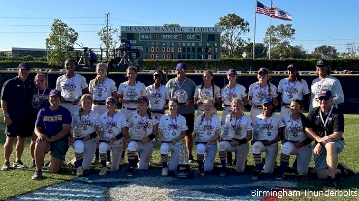Birmingham Thunderbolts Add Two More To Trophy Case At 2023 PGF Nationals