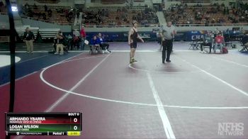 D1-165 lbs Champ. Round 1 - Logan Wilson, Boulder Creek vs Armando Ybarra, Mountain View Hs (Mesa)