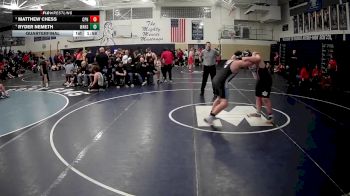 285 lbs Quarterfinal - Matthew Chess, Commodore Perry Hs vs Ryder Nemeth, Washington Hs
