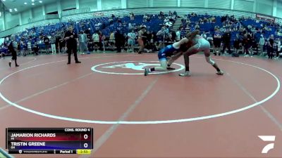 160 lbs Cons. Round 4 - Jamarion Richards, MI vs Tristin Greene, OH