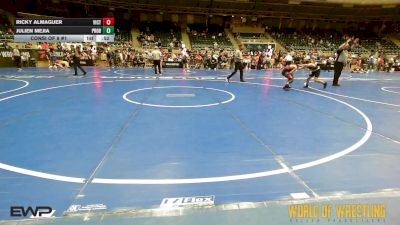 92 lbs Consi Of 8 #1 - Ricky Almaguer, Victory Wrestling - Central WA vs Julien Mejia, Prodigy Elite Wrestling