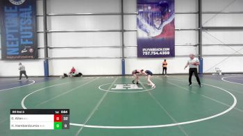 90 lbs Rr Rnd 3 - Gianna Allen, All-American Wrestling Club vs Henry Hambardzumian, ALIEN