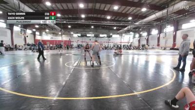 195 lbs Placement - Taiyo Gemme, CT Sneaky Golem`s vs Zach Wolfe, Benton