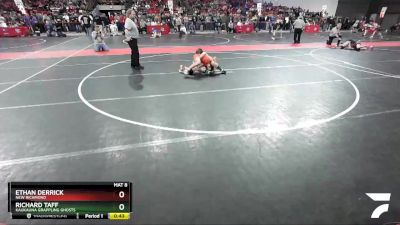 115 lbs Cons. Round 4 - Ethan Derrick, New Richmond vs Richard Taff, Kaukauna Grappling Ghosts