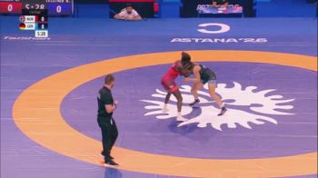 62 kg 1/8 Final - Grace Jacob Bullen, Norway vs Naemi Leistner, Germany