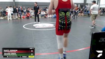 160 lbs 3rd Place Match - Rusty Johnson, Elma Wrestling Club vs Keagen Gress, Braves Wrestling Club