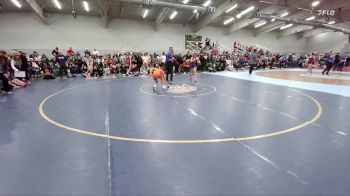 120 lbs Cons. Round 5 - Emmie Trujilio, Natrona County vs Rhys Bernier, Denver North