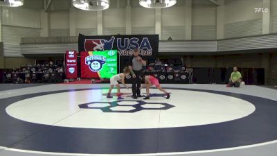 68-74 lbs Champ. Round 4 - Chloe Keys, Contenders Wrestling Academy vs Ava Arnold, Contenders Wrestling Academy