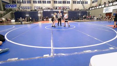 110 lbs Semifinal - Tucker Goins, Oklahoma vs Easton Small, Pottsville Apache Youth Wrestling