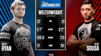 Rene Sousa vs Nicky Ryan Tezos WNO 19: Meregali vs Duarte Presented by Fat Tire