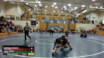 165 lbs Quarterfinal - Gustavo Orozco, Forest Grove vs Noel Wood, Glencoe