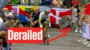 Rohan Dennis Derails In World Championship Time Trial 2023 Ride