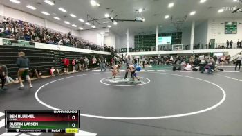 150 lbs Champ. Round 2 - Ben Bluemel, Lyman vs Dustin Larsen, Pinedale