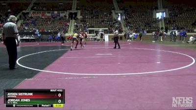 1A-4A 165 Cons. Round 2 - Ayden Sistrunk, Satsuma vs Jordan Jones, W. S. Neal