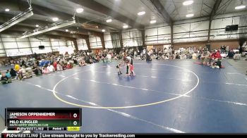 39 lbs Quarterfinal - Jameson Oppenheimer, Delta vs Milo Klingler, South Summit Wrestling Club