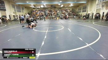 113 lbs Cons. Round 1 - Dom Marcello, Diamond Bar vs Garvey J Curtin, Santiago