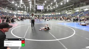 57 lbs Final - Haze Dunkin, NE Boyz vs Johnathan Millz, Pomona Elite