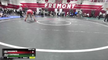 132 lbs Champ. Round 2 - Jeo Navarrete, Chico vs Cruz Contreras, Aptos