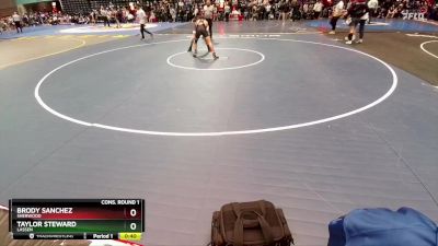 120 lbs Cons. Round 1 - Brody Sanchez, Sherwood vs Taylor Steward, Lassen