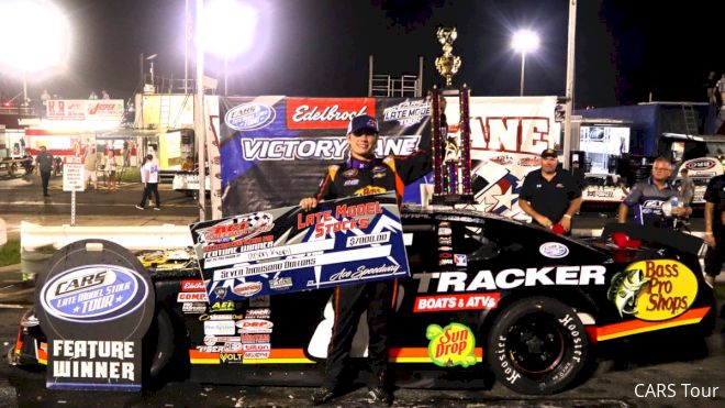 CARS Tour Results From Ace Speedway: Carson Kvapil Completes Ace Sweep