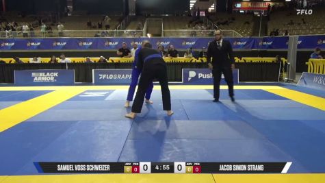 Jacob Simon Strang vs Samuel Voss Schweizer 2026 Pan Jiu Jitsu IBJJF Championship