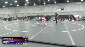 110 lbs Placement Matches (8 Team) - Jayden Keller, Missouri Red vs Samantha Gray, Virginia