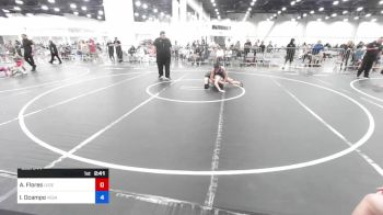 109 lbs Consi Of 8 #2 - Aitana Flores, Legends Of Gold LV vs Idania Ocampo, Vegas Sport WC