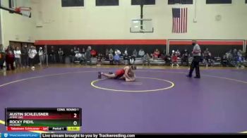 138 lbs Cons. Round 1 - Rocky Piehl, McHENRY vs Austin Schleusner, AMERY (WI)