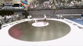 4A 144 lbs Cons. Semi - Griffin Rhoades, Uintah vs Preston Lang, Snow Canyon