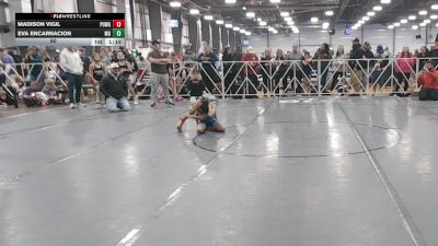 60 lbs Round 3 (12pm Friday) - Madison Vigil, POWA vs Eva Encarnacion, Maryland Gold