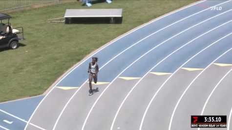 Youth Boys' 4x400m Relay, Semi-Finals 4 - Age 13-14