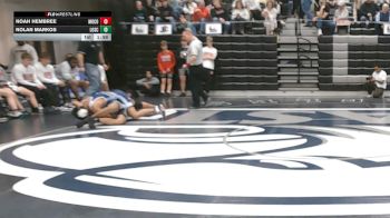 157 lbs 2nd Wrestleback (16 Team) - Nolan Markos, Lovett School vs Marcos Hernandez, Morgan County