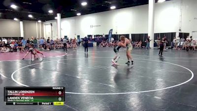 215 lbs Round 5 (6 Team) - Tallin Lorenzen, Iowa Hawks vs Landen Venecia, Seneca Fighting Irish