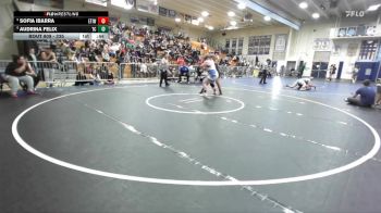 235 lbs 5th Place Match - Sofia Ibarra, Etiwanda vs Audrina Felix, Temescal Canyon