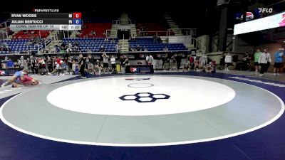 144 lbs Cons. Sub-rd Of 16 - Ryan Woods, MI vs Julian Bertucci, PA