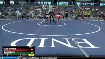 170 lbs Quarterfinals (8 Team) - Dason Davis, Marlow vs Luke Mitchell, Pawnee