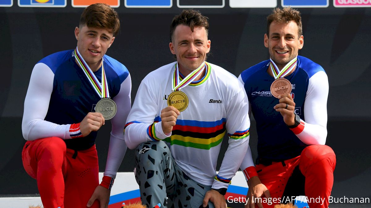 French Sweep Men's BMX Podium At 2023 UCI BMX Worlds, Mahieu Takes Gold