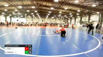 56 lbs Prelims - Jaden Uhde, Revival Black vs Ben Padezan, All-American Wrestling Club